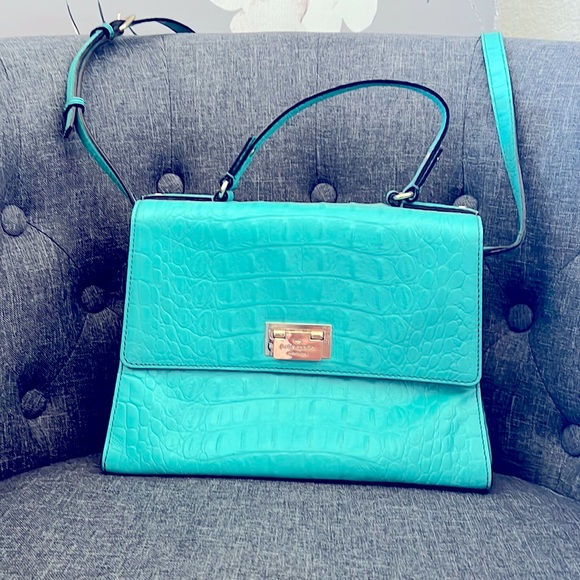 kate spade Bags Barely Used Kate Spade Teal Purse Poshmark